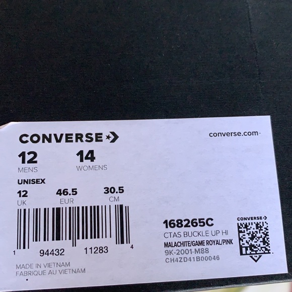 CONVERSE CTAS BUCKLE UP HI MENS - Picture 16 of 16